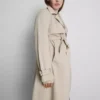 Essential belted trench