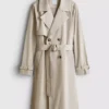Essential belted trench