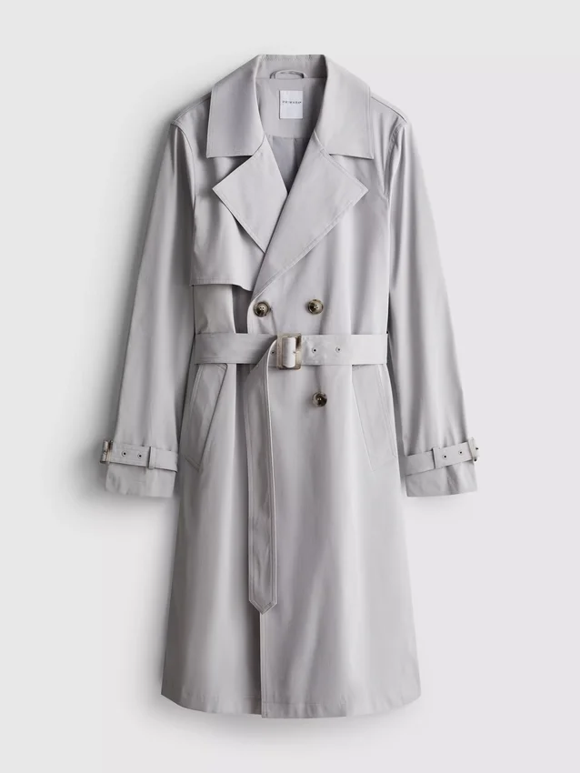 Essential belted trench