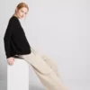 Essential crewneck cardigan