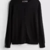 Essential crewneck cardigan