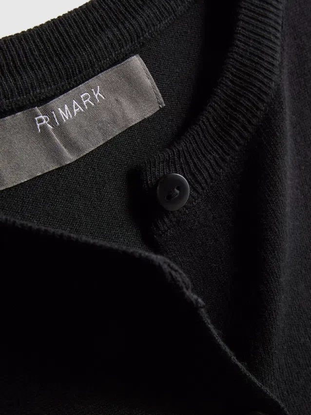 Essential crewneck cardigan