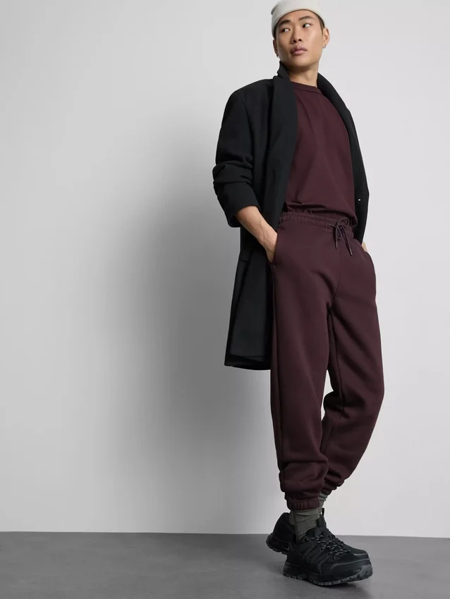 Essential cuffed drawstring joggers