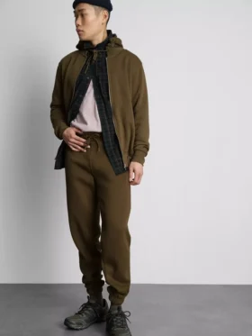 Essential cuffed drawstring joggers