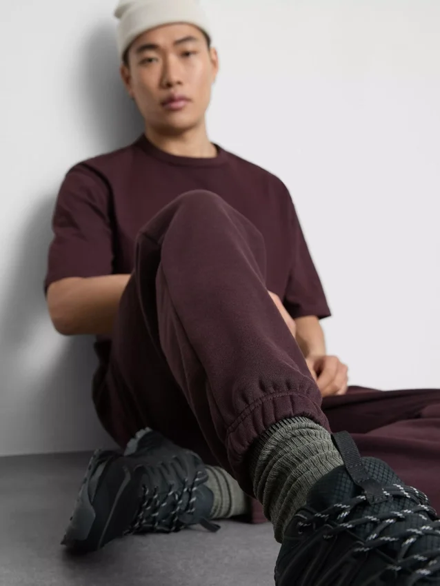 Essential cuffed drawstring joggers