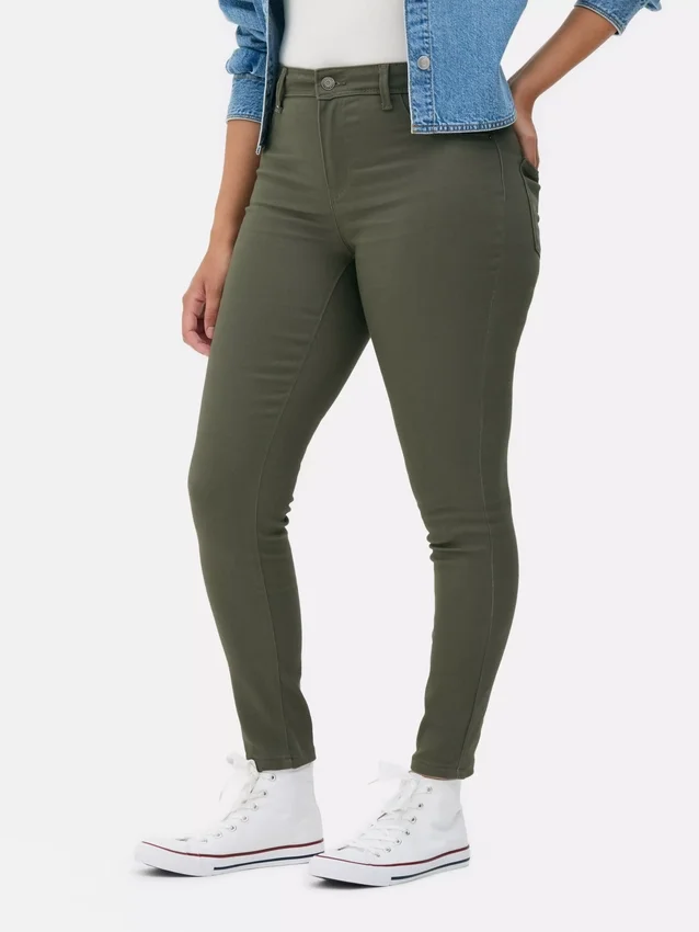 Essential mid-rise skinny jeans | regular