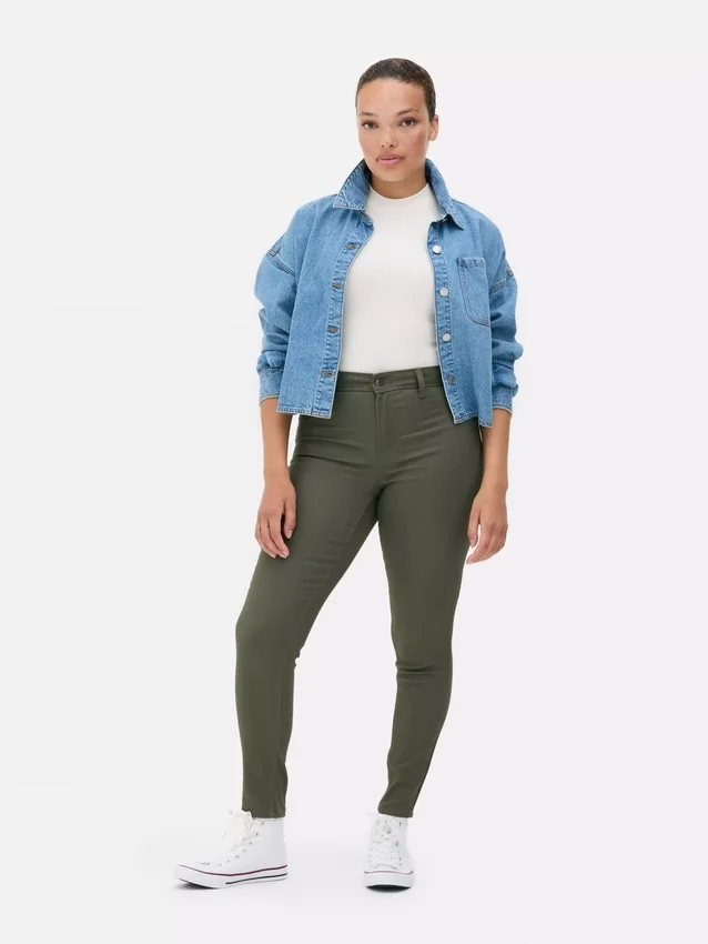 Essential mid-rise skinny jeans | regular