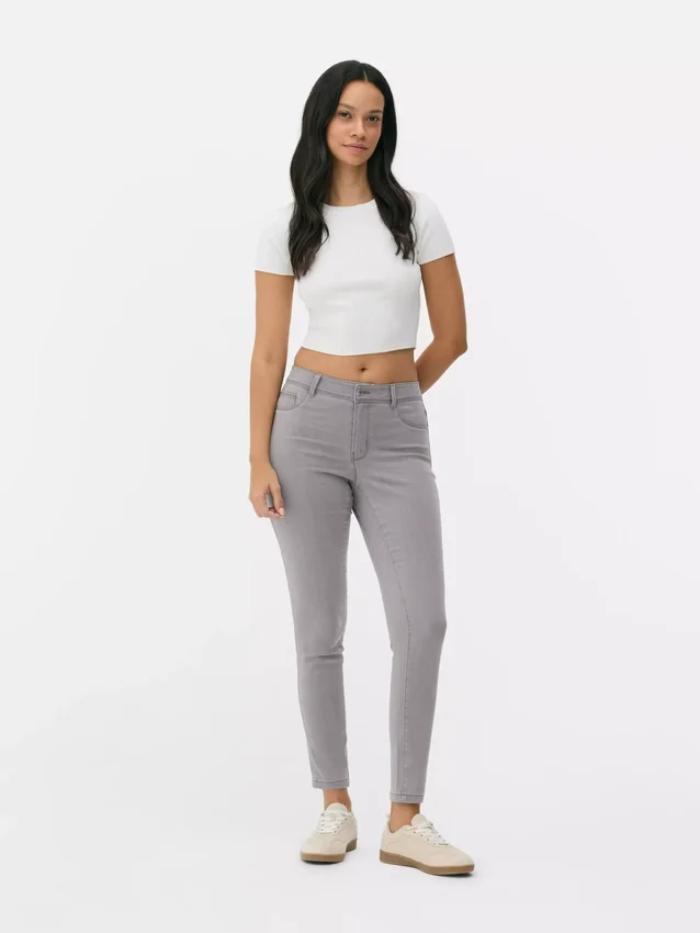 Essential mid-rise skinny jeans | regular