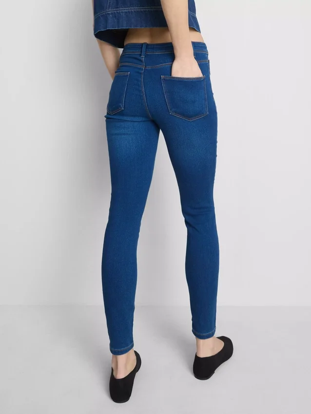 Essential mid-rise skinny jeans | regular