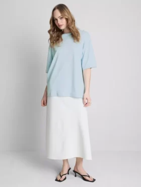 Essential oversized cotton tee