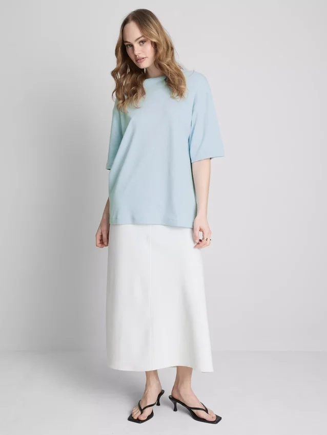 Essential oversized cotton tee