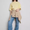 Essential oversized cotton tee