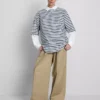 Essential oversized cotton tee