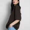 Essential oversized cotton tee