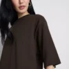 Essential oversized cotton tee