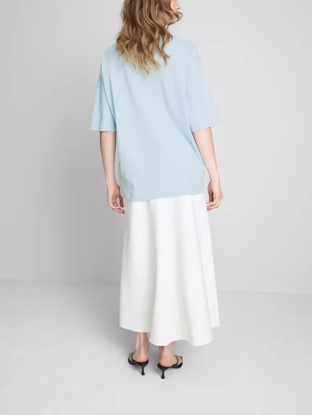 Essential oversized cotton tee