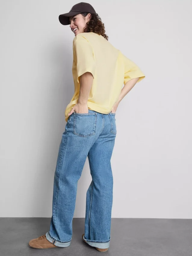 Essential oversized cotton tee