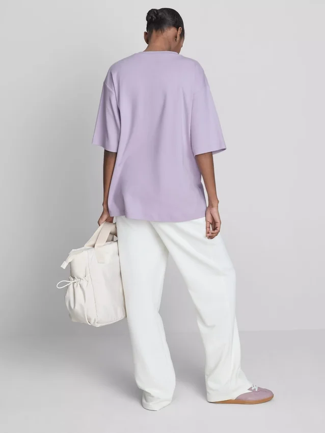 Essential oversized cotton tee