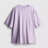 Essential oversized cotton tee