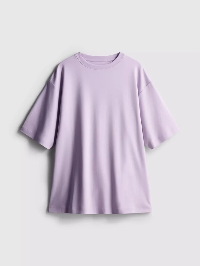 Essential oversized cotton tee