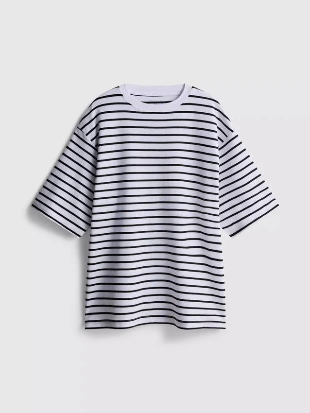 Essential oversized cotton tee