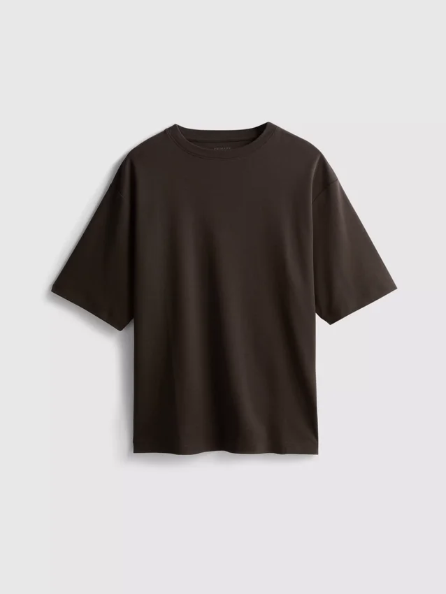 Essential oversized cotton tee