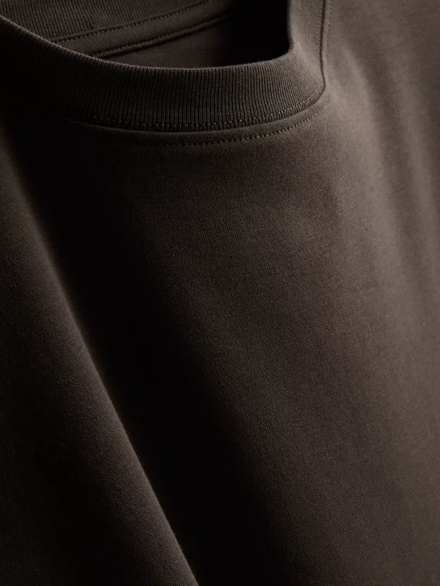 Essential oversized cotton tee