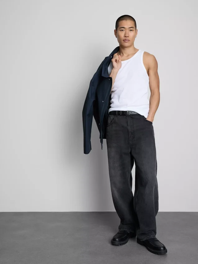 Essential ribbed tank top