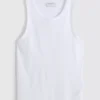 Essential ribbed tank top