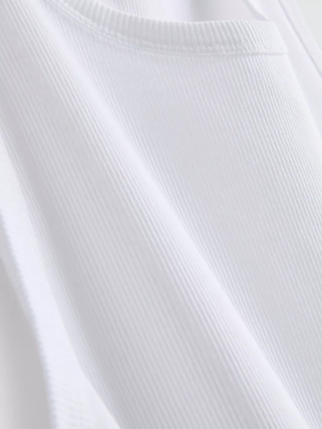 Essential ribbed tank top