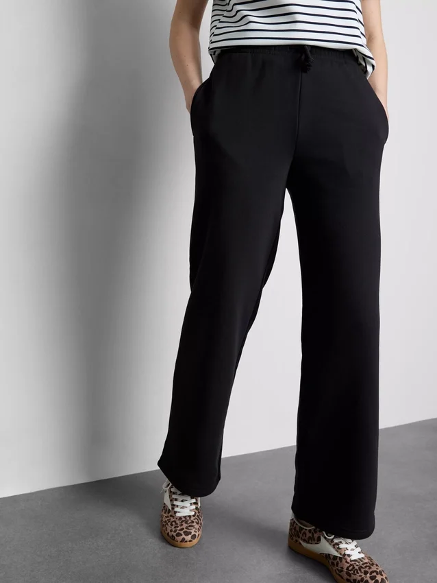 Essential straight-leg tracksuit bottoms