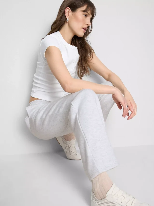 Essential straight-leg tracksuit bottoms