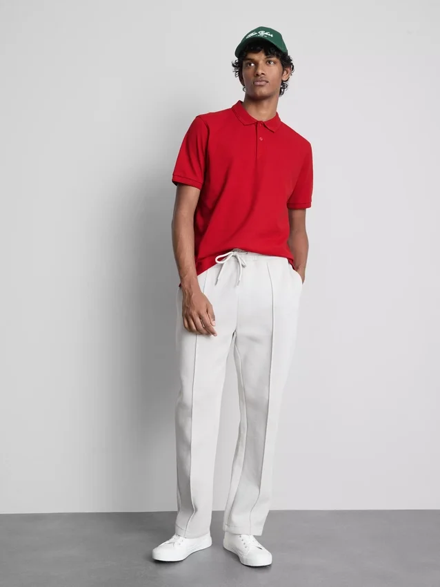 Essential stretch polo shirt