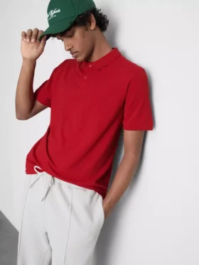 Essential stretch polo shirt
