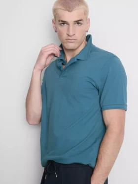 Essential stretch polo shirt