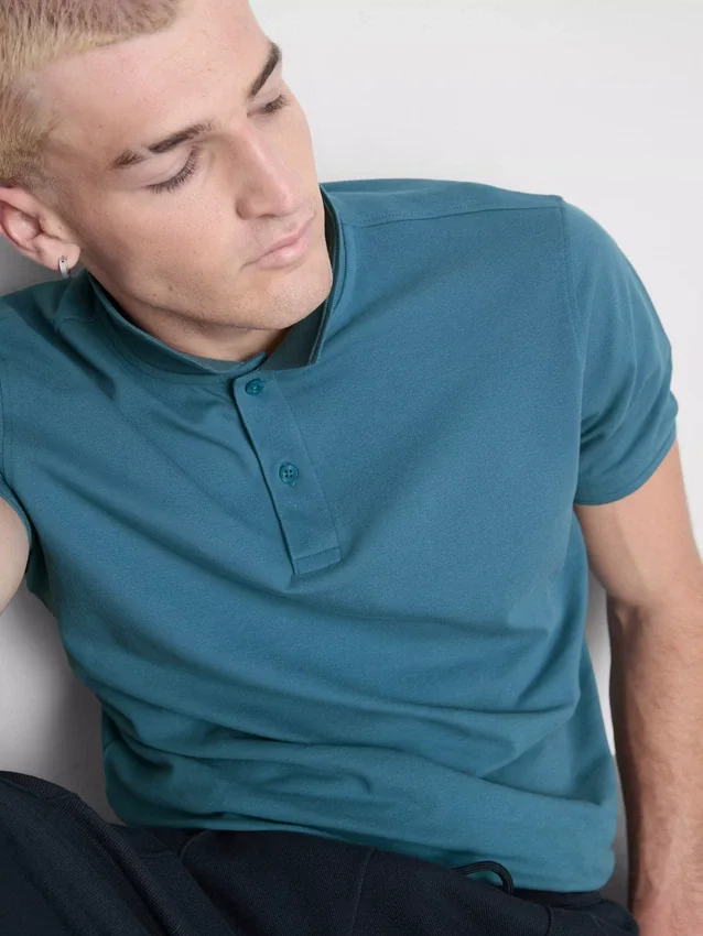 Essential stretch polo shirt