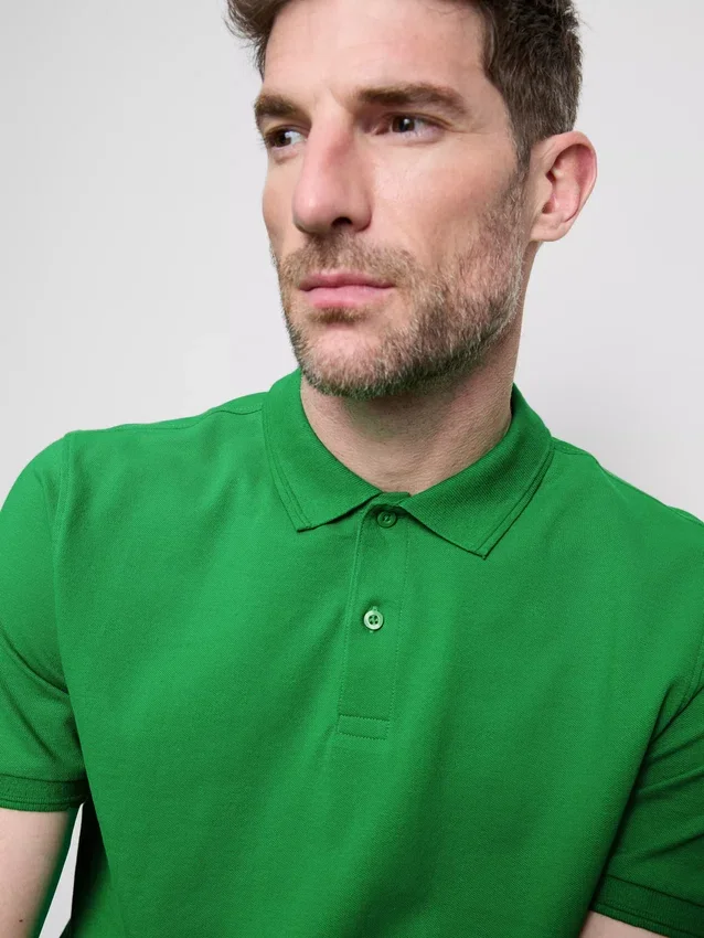 Essential stretch polo shirt