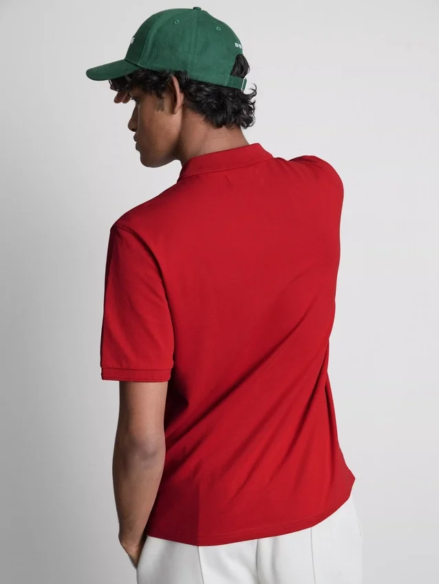 Essential stretch polo shirt