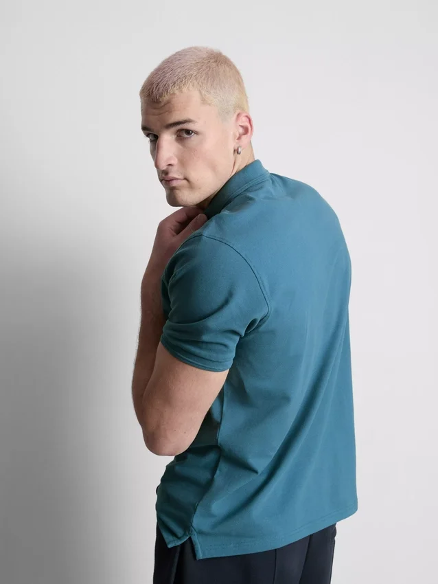Essential stretch polo shirt