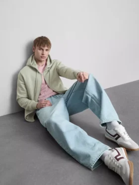 Essential zip-through hoodie