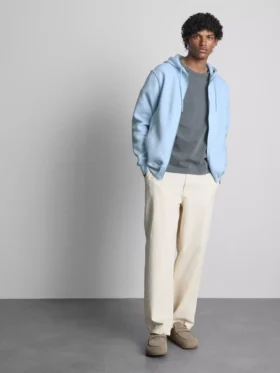 Essential zip-through hoodie
