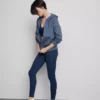 Essential zip-through hoodie