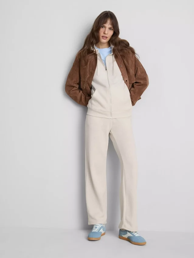Essential zip-through hoodie