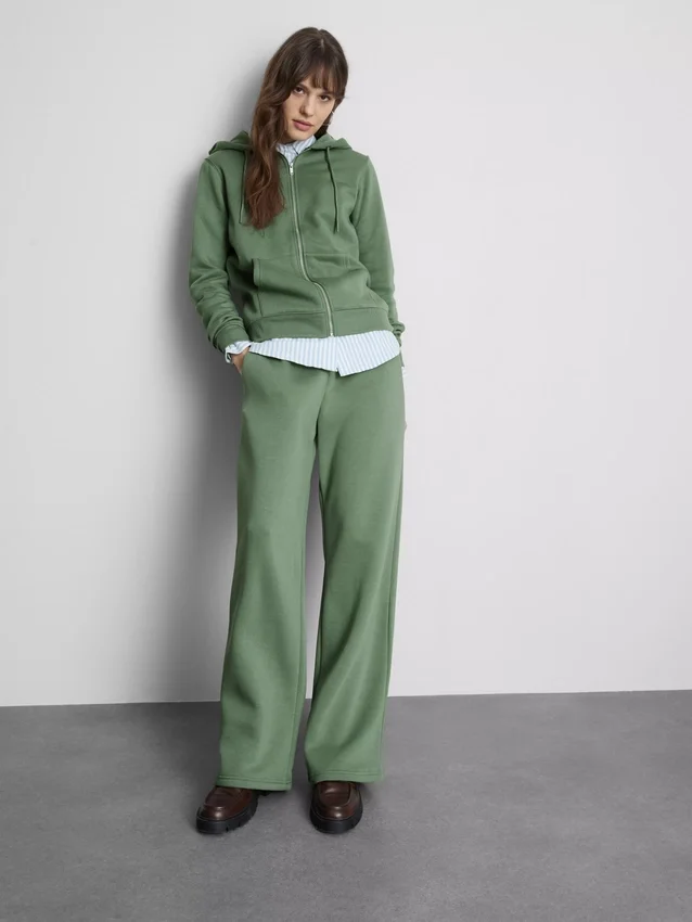 Essential zip-through hoodie