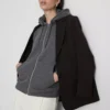 Essential zip-through hoodie