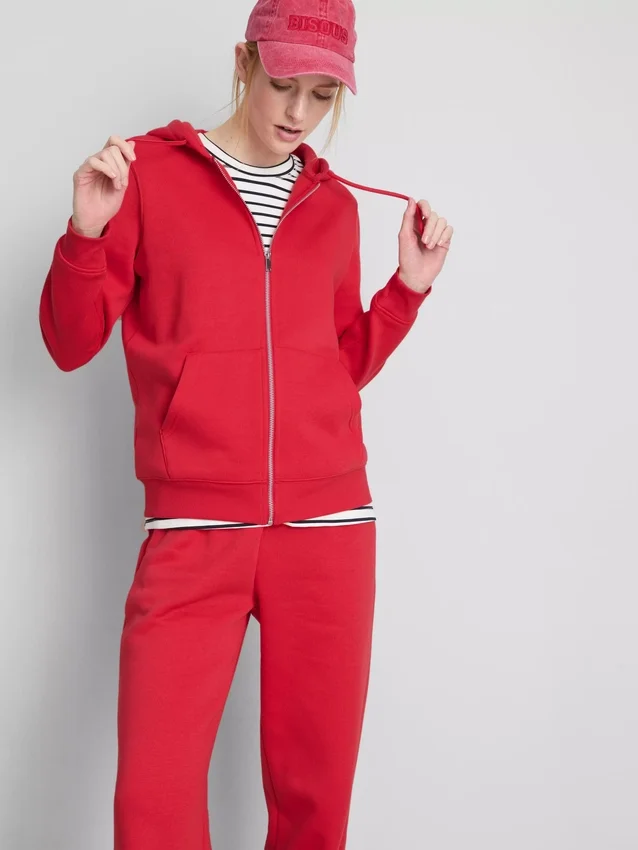 Essential zip-through hoodie