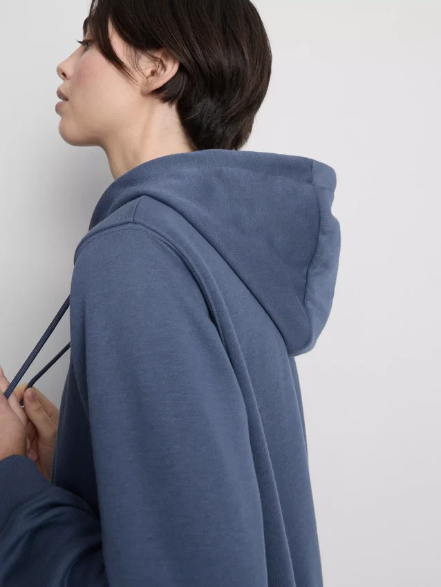 Essential zip-through hoodie