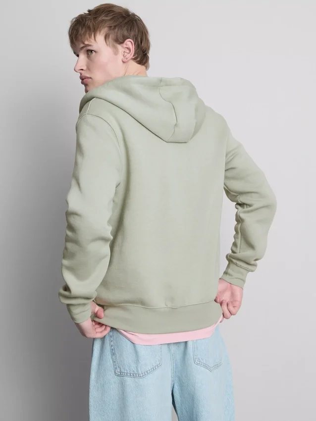 Essential zip-through hoodie