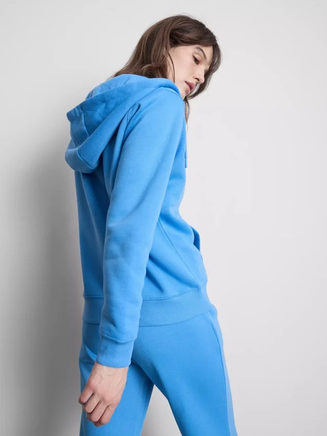 Essential zip-through hoodie