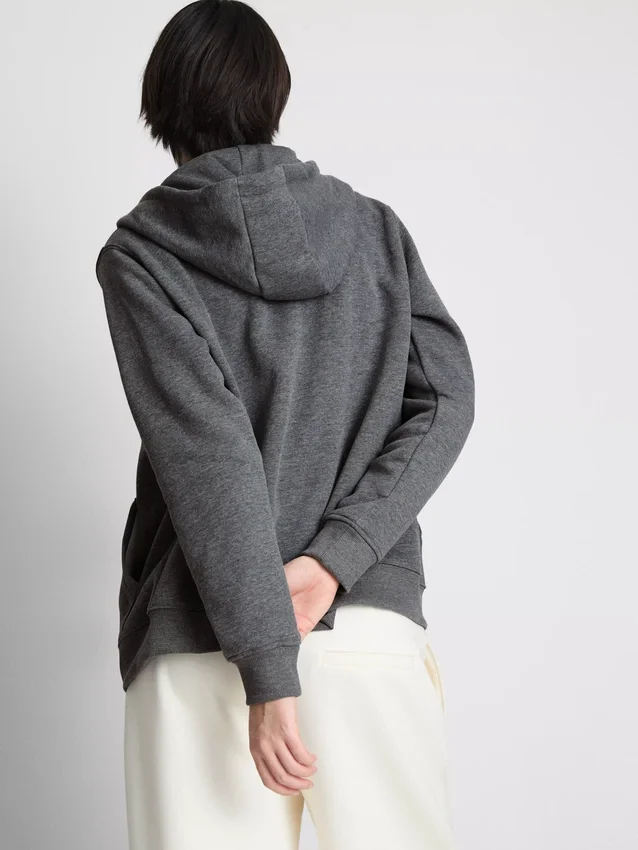 Essential zip-through hoodie